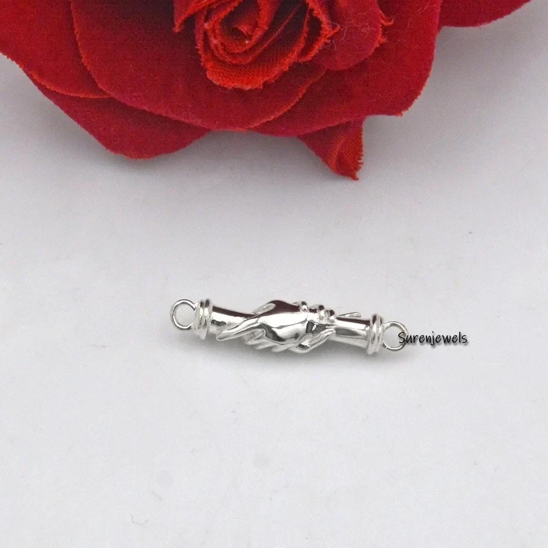 925 Sterling Silver Figa Hand Pendant – Good Luck Charm