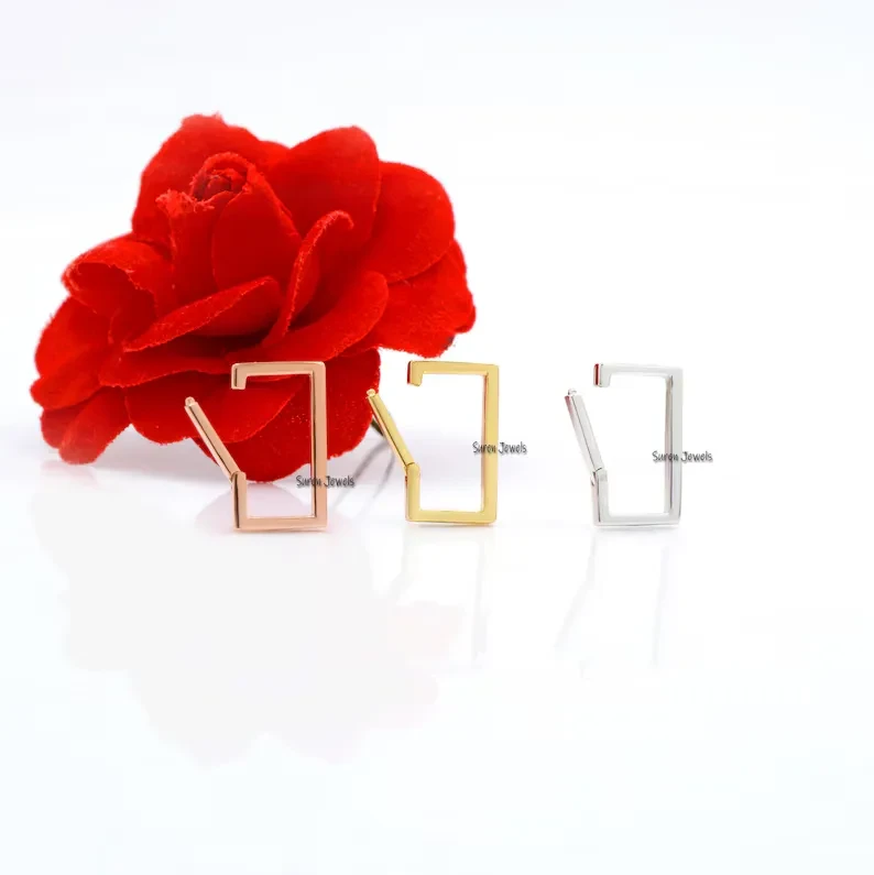 925 Silver Square Charm Holder & Rectangle Enhancer Lock – Wholesale Silver Jewelry