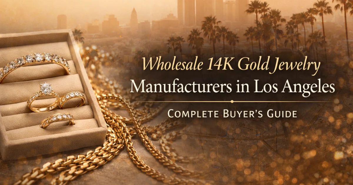 Wholesale 14K Gold Jewelry Manufacturers in Los Angeles: Complete Buyer’s Guide