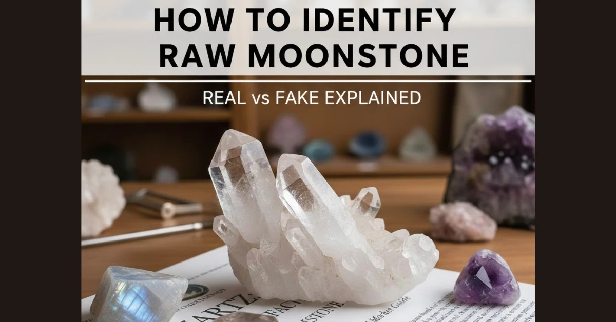How to Identify Raw Moonstone: Real vs Fake Explained?