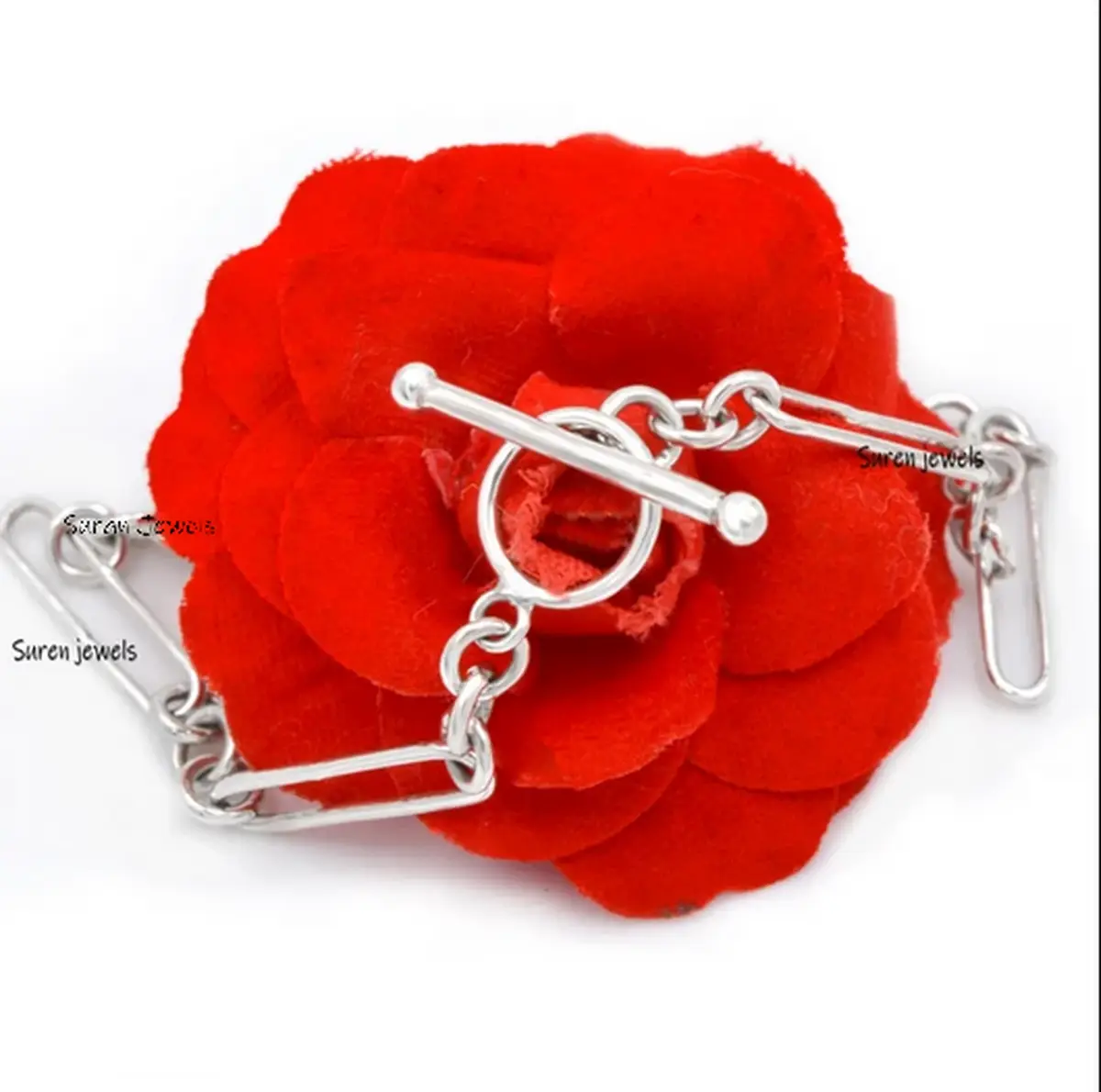 14K Gold Trombone Albert Chain | Adjustable Paperclip & T-Bar Link Necklace