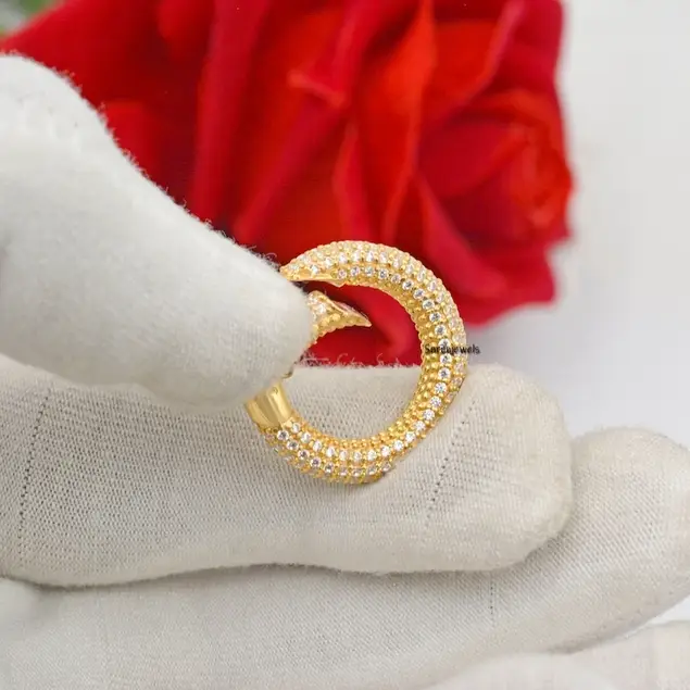 925 Solid Silver Diamond Push Lock – Pave Diamond Charm Holder & Enhancer Link Lock