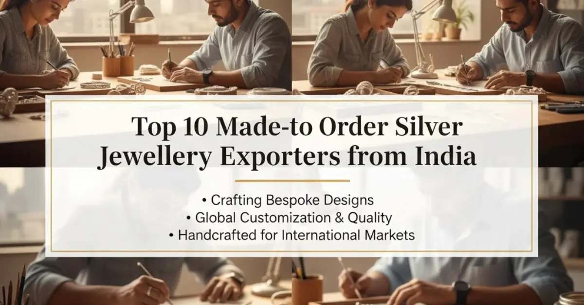Top 10 Made-to-Order Silver Jewellery Exporters from India