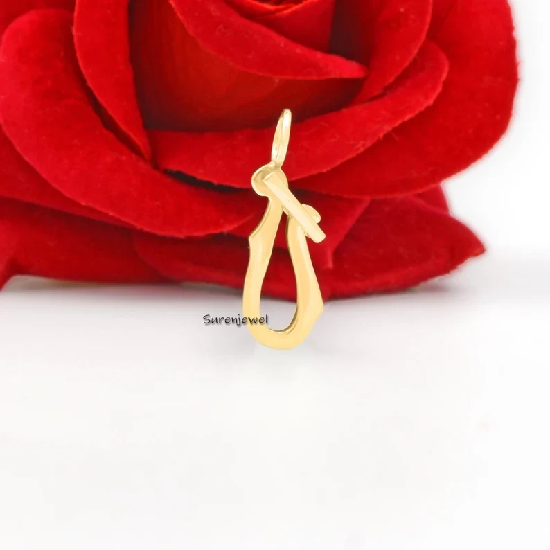 14K Gold Push Lock & Snap Lock Enhancer – Versatile Link Lock Jewelry