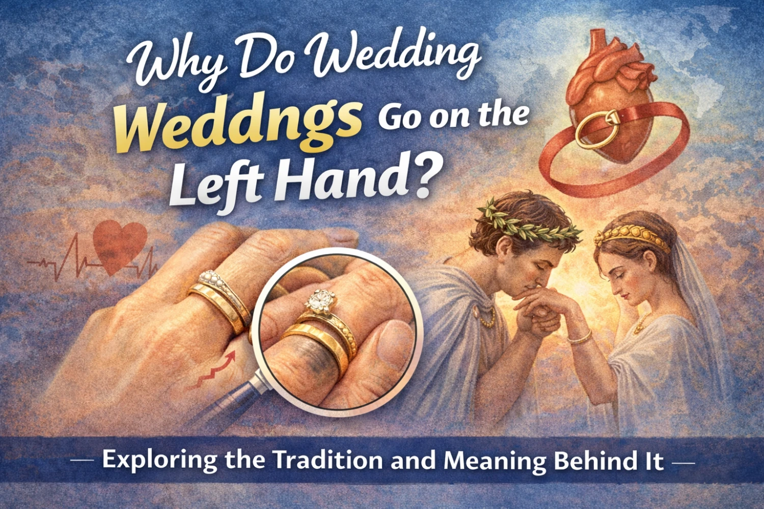 why do wedding rings go on left hand