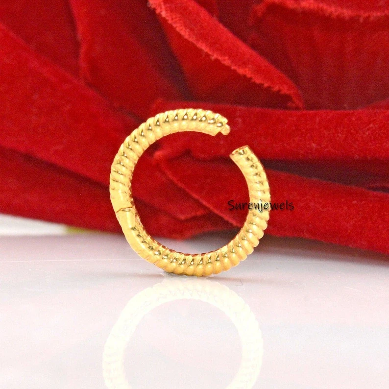 925 Silver Twisted Enhancer Lock – Round Twisted Clasp for Charms & Pendants